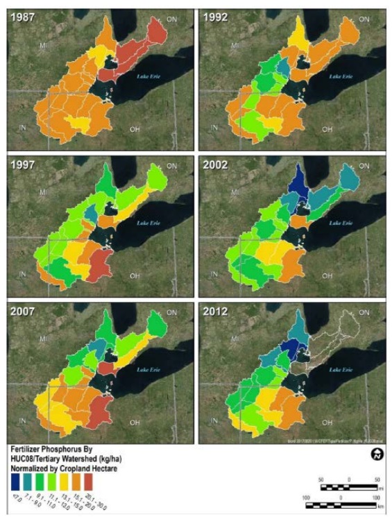 A New Report Details Phosphorus Transmission to Lake Erie