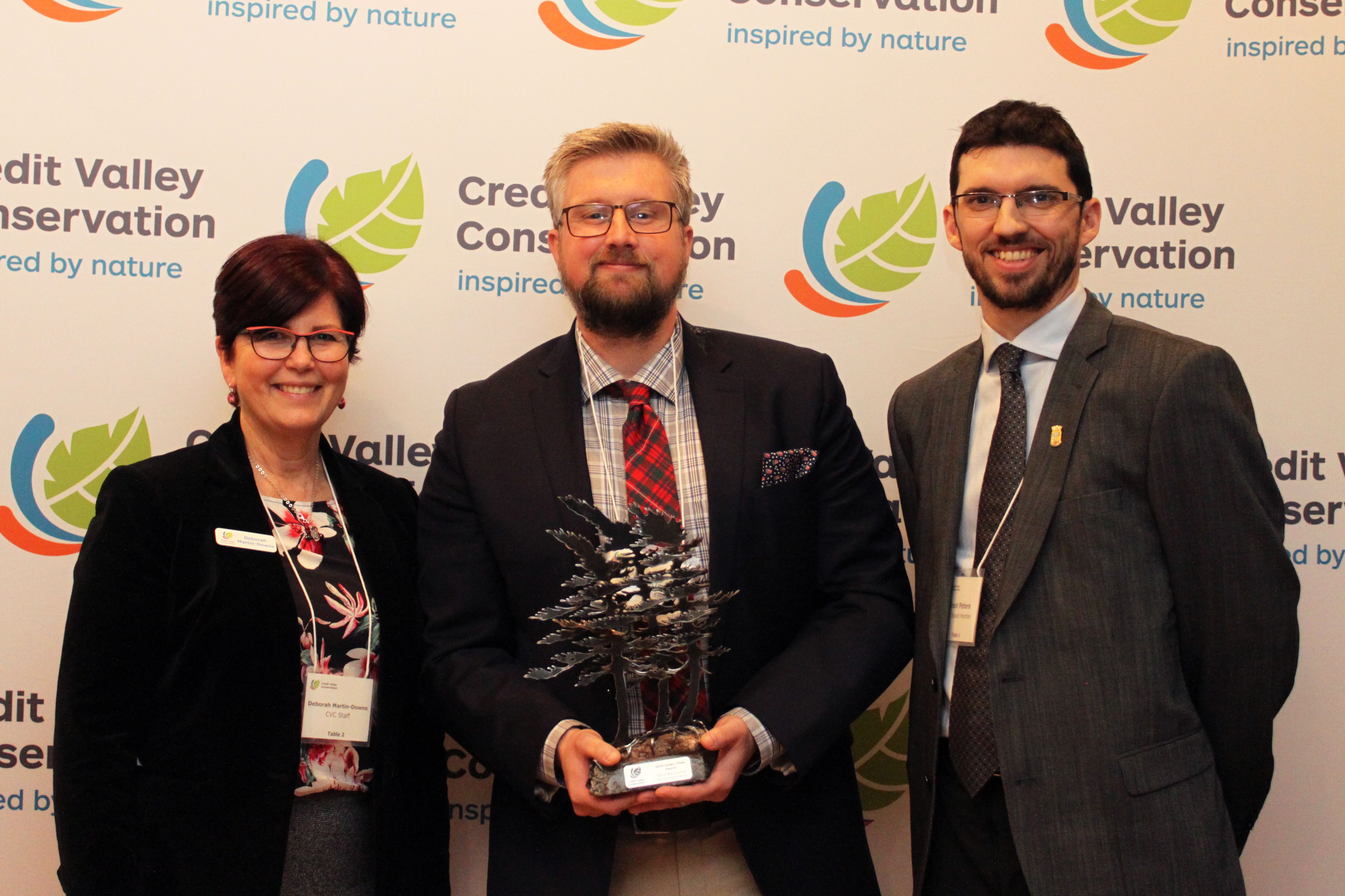 The 2018 winner for the Green Cities Award was City of Mississauga.