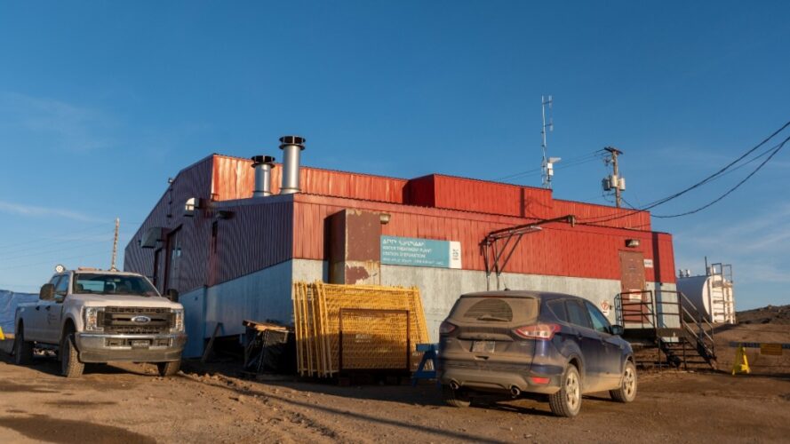 City of Iqaluit water treatment plant in Iqaluit, Nunavut (Dustin Patar | The Canadian Press)