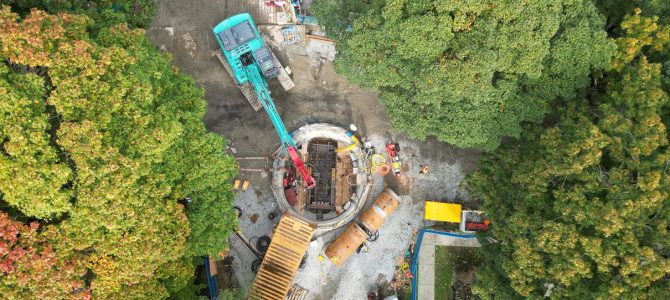 Photo credit: City of Vancouver Memorial West Park microtunnelling infrastructure